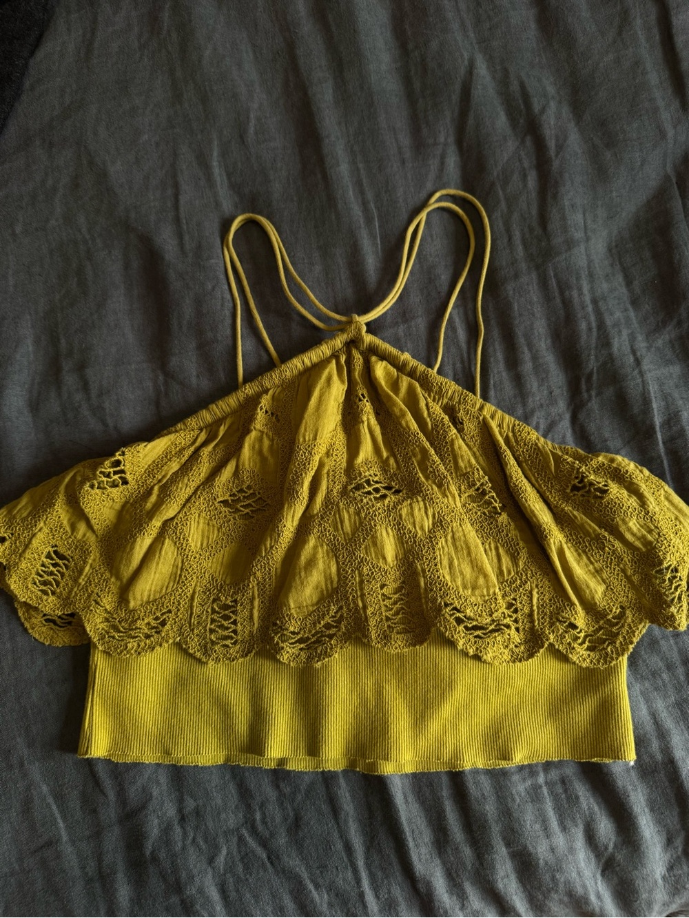 Anthropologie crop top